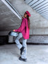 Krekls "COTTON" H8062 - BORDO